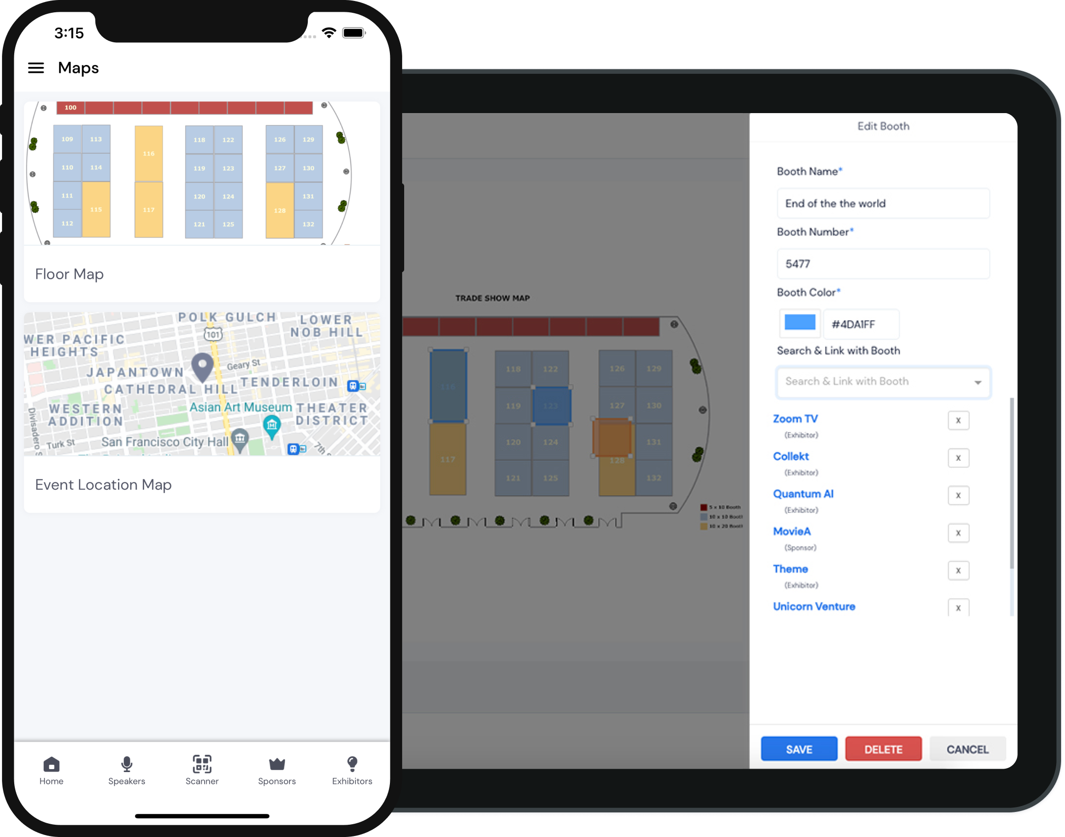 Create Interactive Floor Plan With Eventify Event Site Map Maker Map 2 
